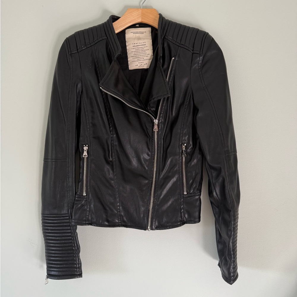 Zara Black Biker Jacket